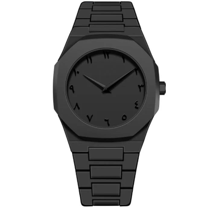 Black Arabic AURA Watch